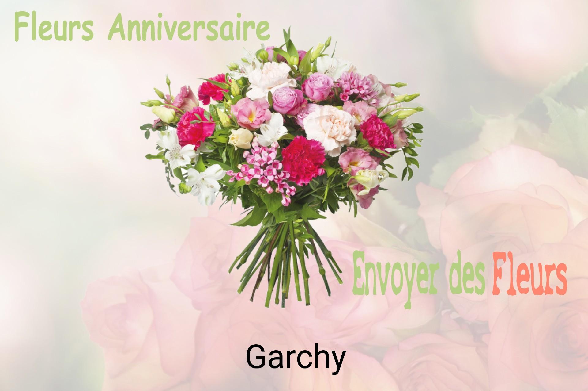Bouquet de fleurs d’anniversaire livré à Garchy